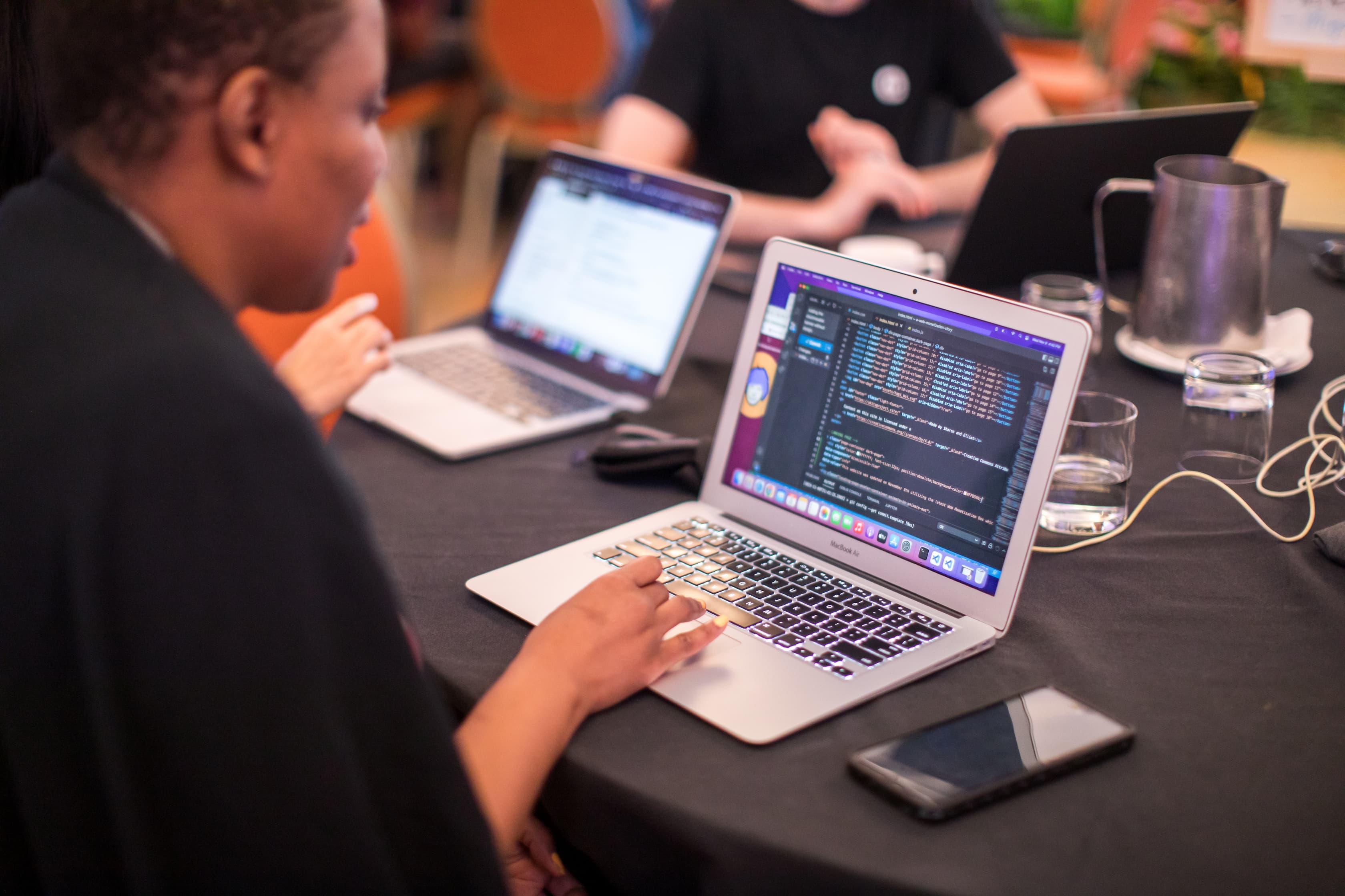 Developer working on Open Payments during our Costa Rica Hackathon